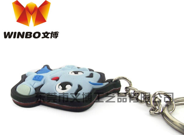 高品質硅膠汽車裝飾鑰匙扣