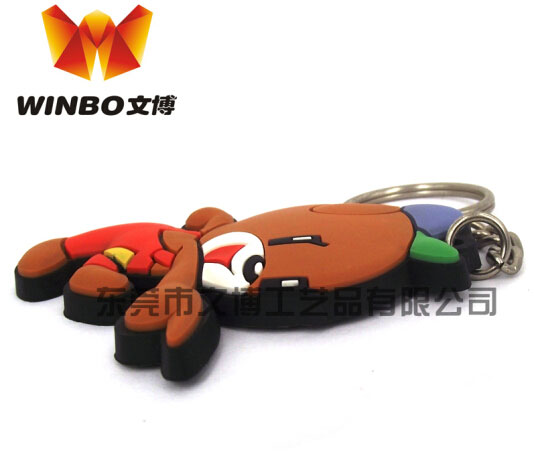 軟膠鑰匙扣定制，必備裝飾扣