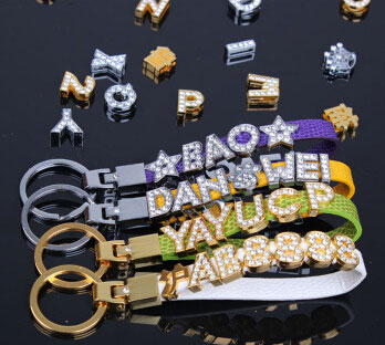 金屬情侶掛扣，鑰匙裝飾品