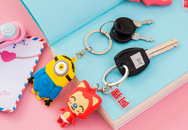 定制PVC軟膠鑰匙扣過程中的注意事項(xiàng)