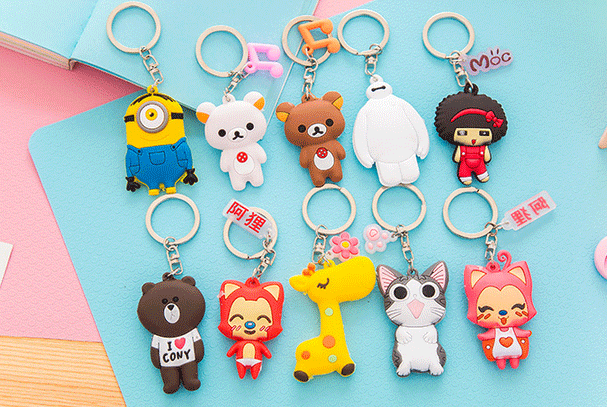 定制PVC軟膠鑰匙扣過程中的注意事項(xiàng)