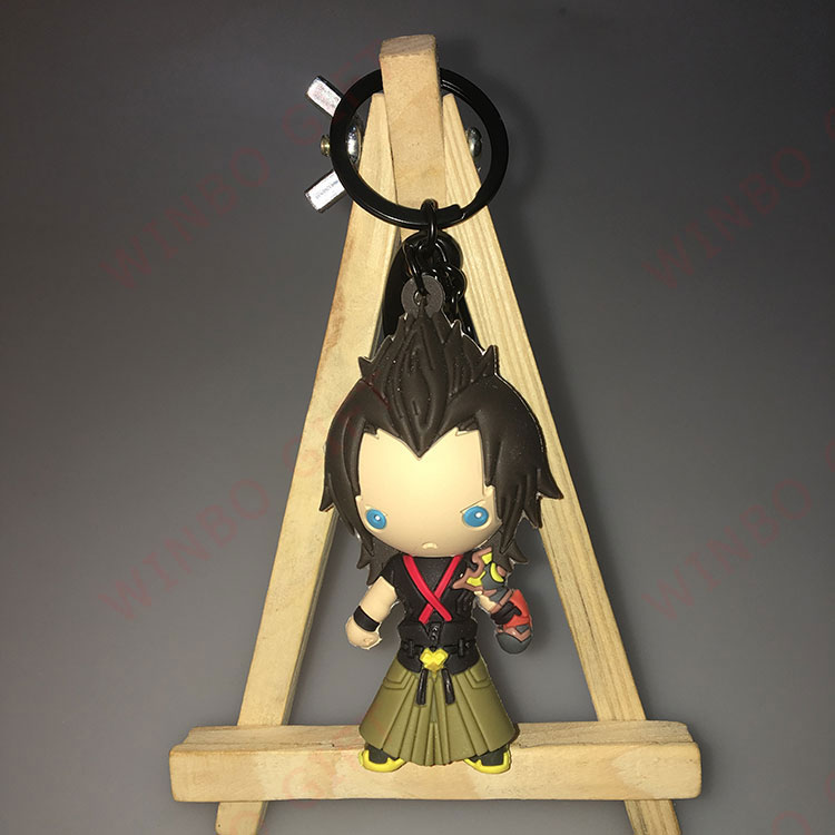 日本公仔3D立體PVC鑰匙扣