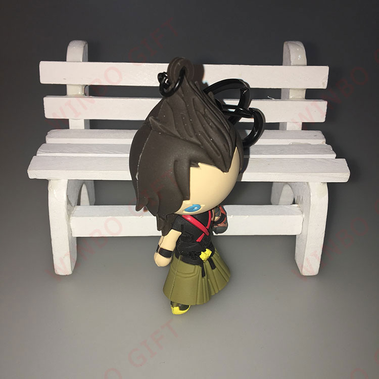 日本公仔3D立體PVC鑰匙扣